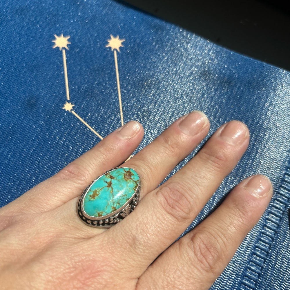 Turquoise Silver Ring
